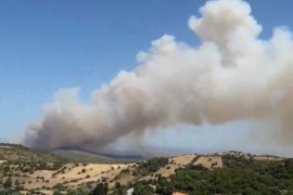 Bjesne požari na grčkom ostrvu Evija