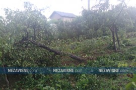 Olujno nevrijeme zahvatilo Srbac, Gradišku i Kozarsku Dubicu