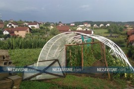 Pogledajte kako je olujni vjetar harao kroz Srbac
