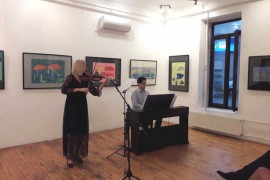 Natalija Todorović održala koncert na violini