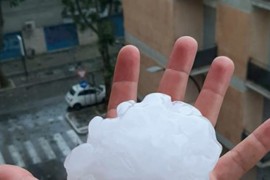 Grad veličine narandže povrijedio više ljudi