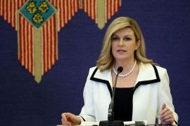 Kitarović potvrdila: Policija nasilna prema migrantima
