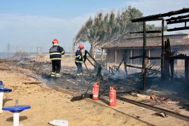 Požar u Kataniji, uništena plaža