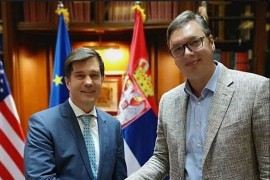 Sastali se ambasador SAD u BiH Erik Nelson i Aleksandar Vučić: Mir i ...