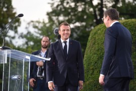 Makron nastavlja posjetu Srbiji