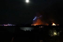 Veliki požar na Zrću
