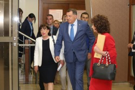 Dodik: Ostavka Haradinaja nova farsa međunarodne zajednice