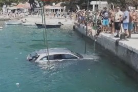 Drama kod Makarske: Promašio rampu i upao u more