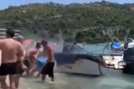 Zapalio se gliser na kom je bila porodica iz Srbije, povrijeđeni majka ...
