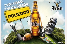 Jelen pivo predstavlja regionalnu kampanju: "Tvoj grad, tvoja snaga"