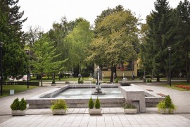 Obnovljena fontana ispred Narodne skupštine