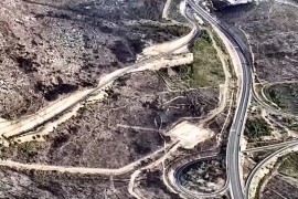Potresni prizori: Dron snimio posljedice velikog požara kod Šibenika