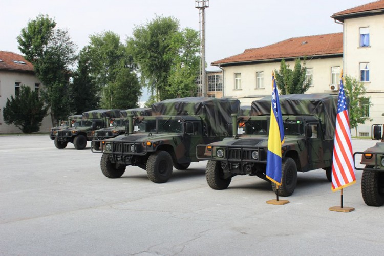 Donirano 20 vozila za Oružane snage BiH