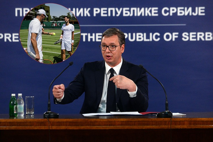 Vučić o saradnji Đokovića i Ivaniševića: Dobro za našu zemlju