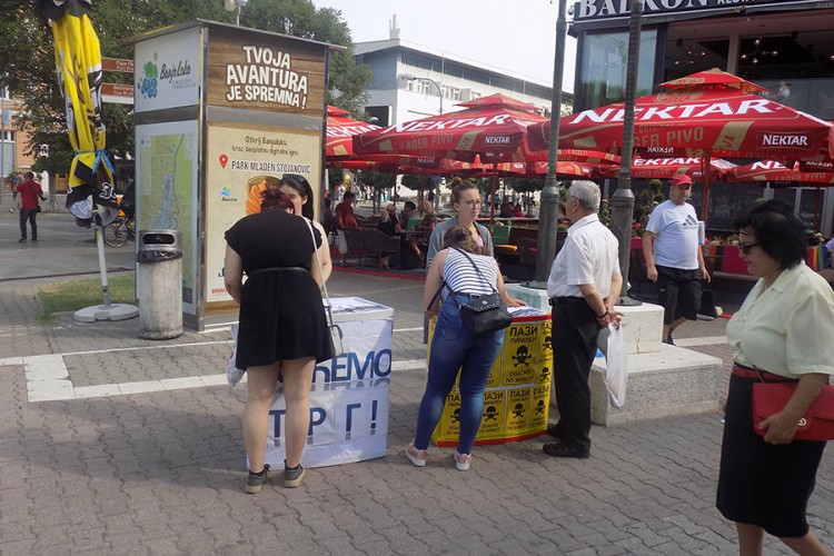 Počelo potpisivanje dvije peticije u Banjaluci