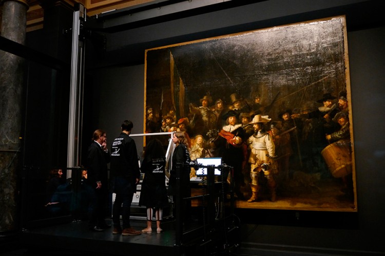 Amsterdamski Rajhsmuseum restaurira "Noćnu stražu"