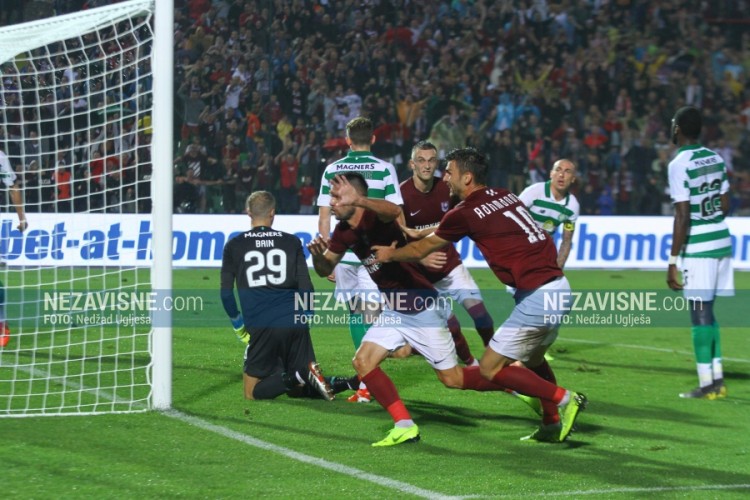 Poraz Sarajeva na kiši od Seltika