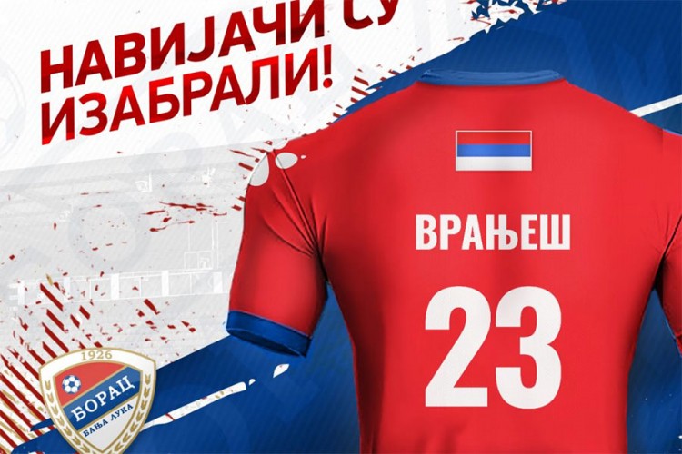 Navijači Borca izabrali dres za novu sezonu