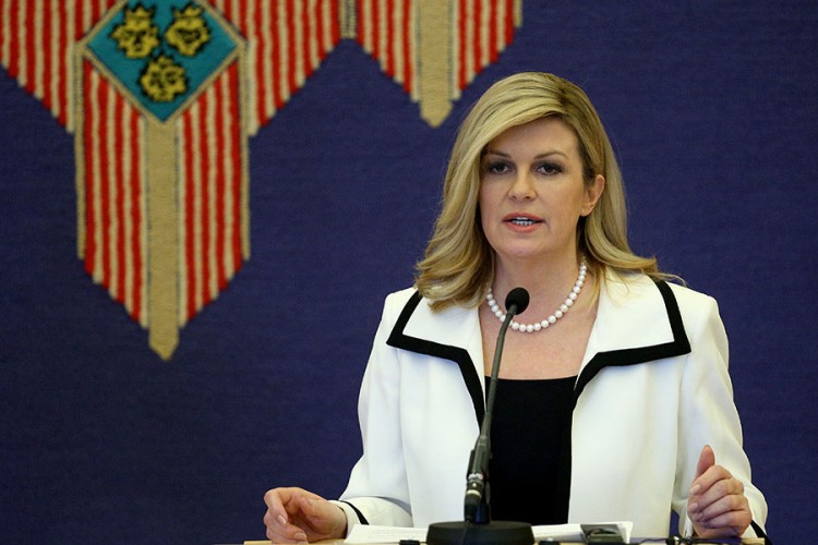 Kitarović potvrdila: Policija nasilna prema migrantima