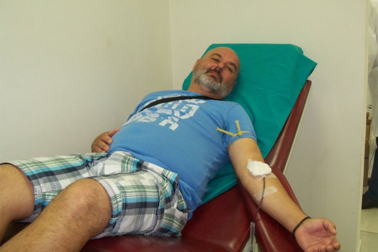 Bivši borac krv darivao 87 puta