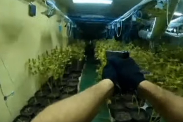 Pogledajte kako je policija upala u laboratoriju droge u Banjaluci
