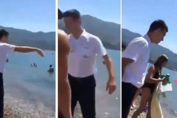 Konobar napravio skandal u Crnoj Gori, iz vode tjerao ženu i dijete