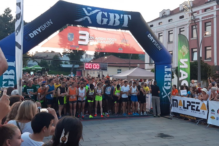 Kipruto i Jevtić pobjednici 3. Noćnog polumaratona u Tuzli