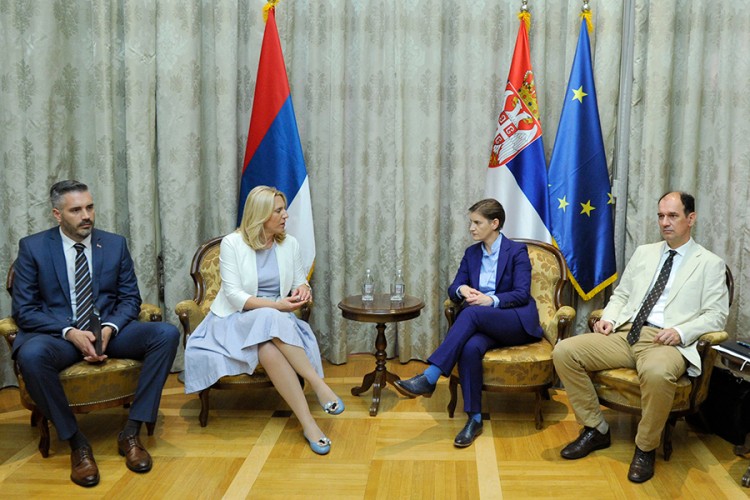 Razgovor Brnabićeve i Cvijanovićeve u Beogradu