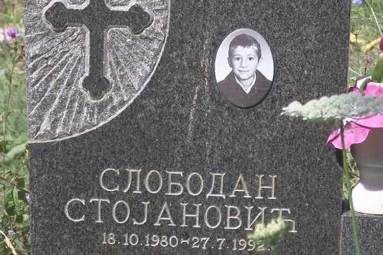Sjećanje na dječaka Slobodana Stojanovića