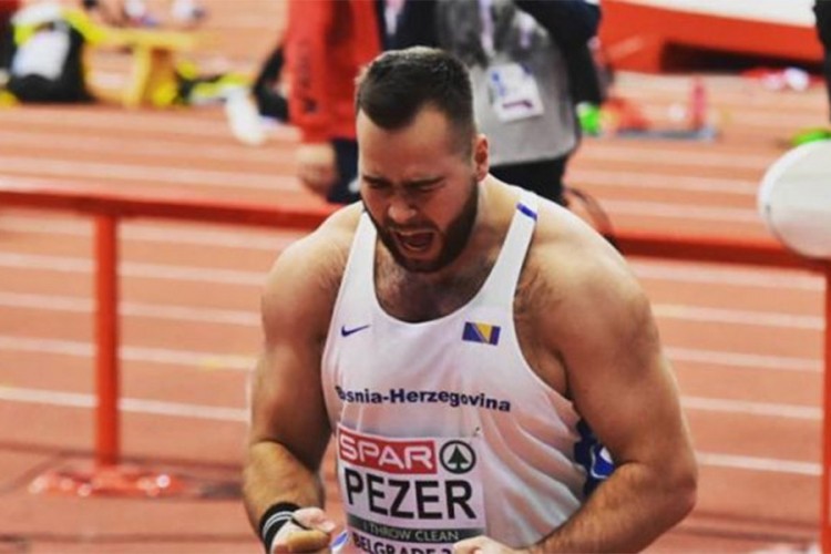 Mesud Pezer prvak BiH i u bacanju diska