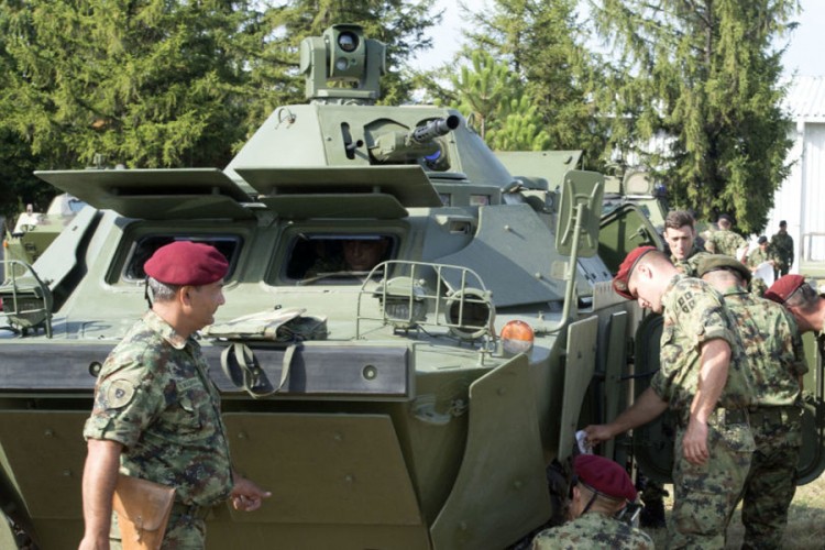 Srbija predstavila oklopnjake koje je dobila od Rusije