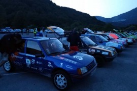 Francuski karavan pežo vozila vjeran Tjentištu