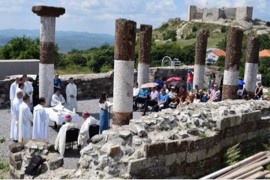 Na temeljima pravoslavne crkve služena katolička misa
