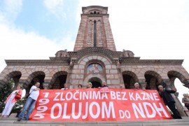 Stradalima u Oluji služen parastos u Crkvi Svetog Marka