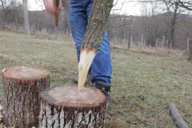 Komšiju namlatio drvenim kocem