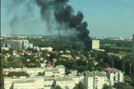 Zapalila se fasada na čuvenoj zgradi u Zagrebu
