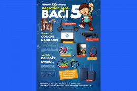Počela školska nagradna igra "Baci 5"
