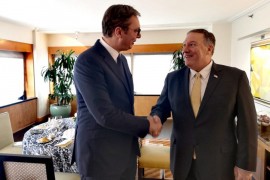 Počeo sastanak Vučića i Pompea