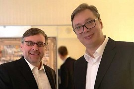 Vučić sa Palmerom i Vilsonom o Kosovu