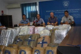 Rekordna zapljena marihuane kod Dubrovnika