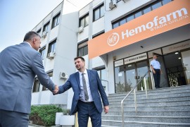 Radojičić u Hemofarmu: Potrebno je još ovako uspješnih preduzeća