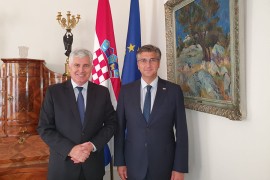 Čović sa Plenkovićem: Okončati proces formiranja vlasti