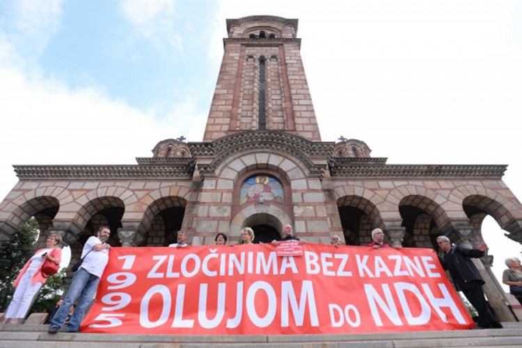 Stradalima u Oluji služen parastos u Crkvi Svetog Marka