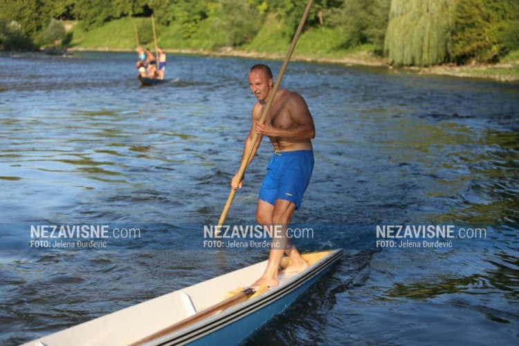 Banjalučanin Andrej Zamolo pobjednik trke dajak čamaca na Vrbasu