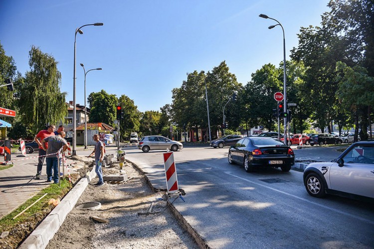 Proširenje saobraćajnice kod "Čajavca"