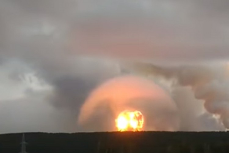 Snimak eksplozije u Rusiji: "Pečurka" kao kod atomske bombe