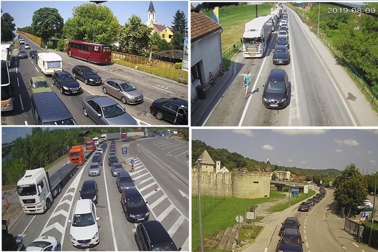 Velike gužve na graničnim prelazima u BiH