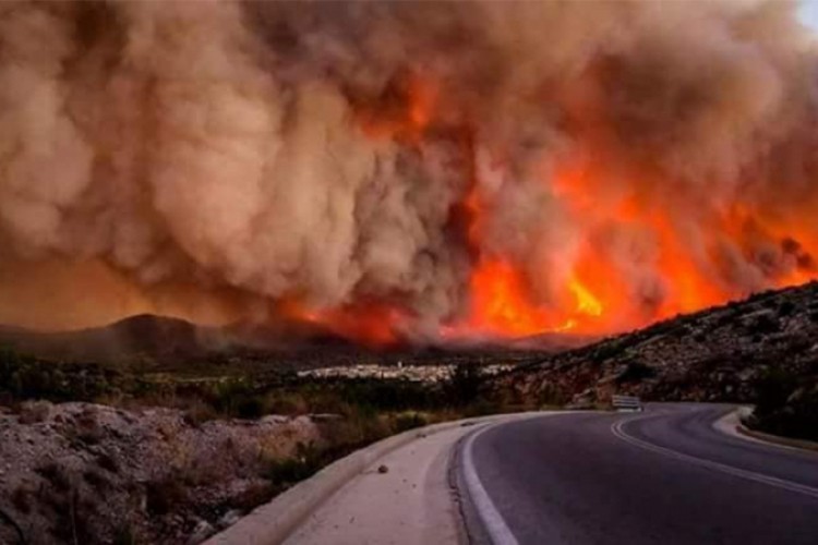 Pod kontrolom veliki požar u Atini