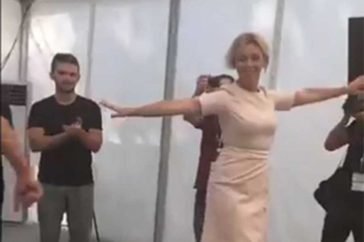 Zaharova ponovo zaplesala