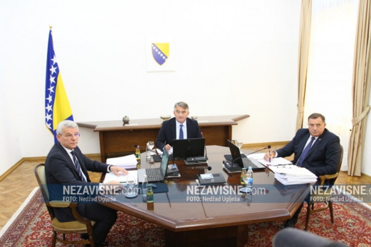 Predsjedništvo BiH u utorak o imenovanju Tegeltije